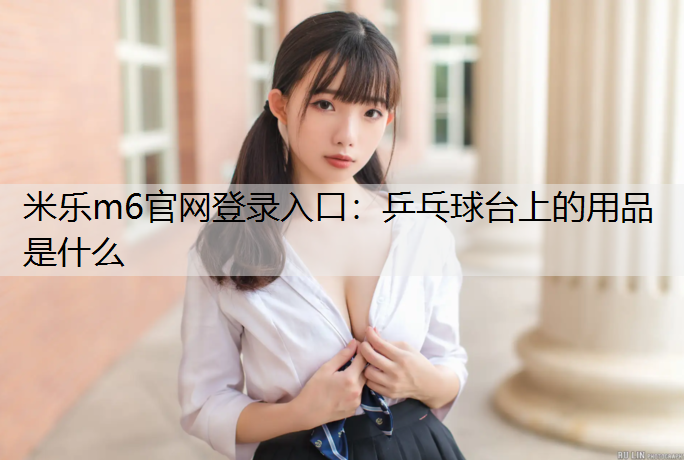 米乐m6官网登录入口：乒乓球台上的用品是什么