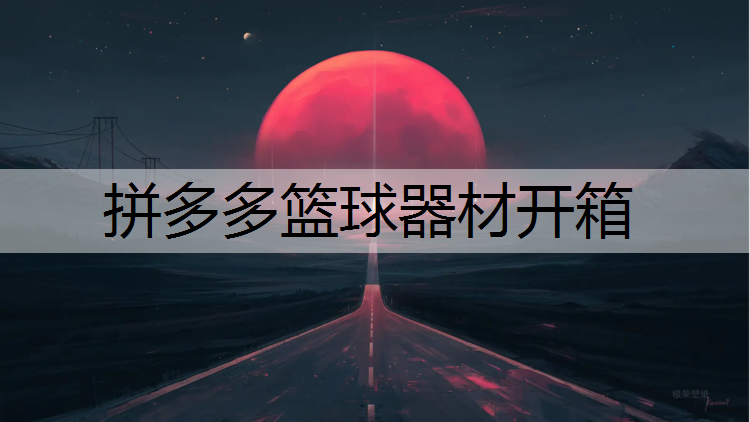拼多多篮球器材开箱