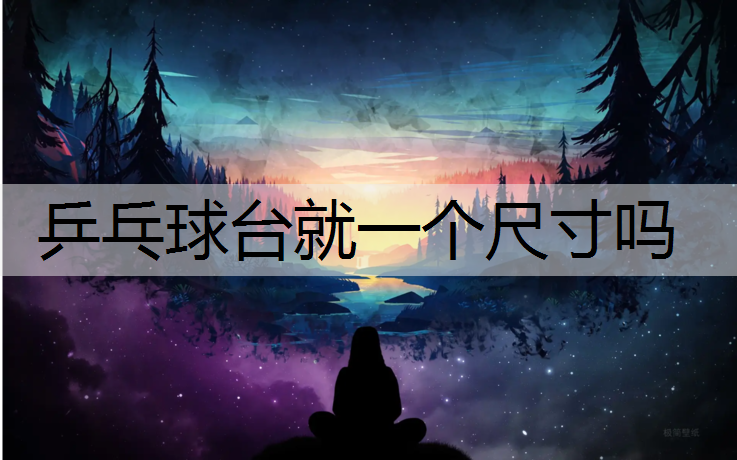 乒乓球台就一个尺寸吗
