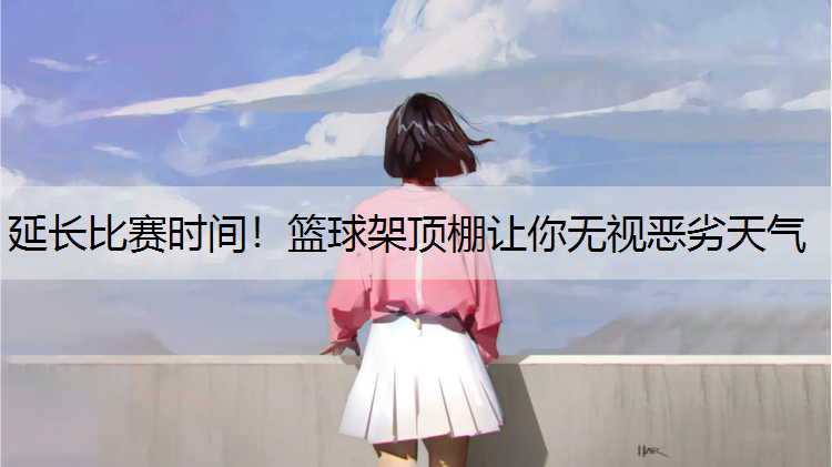 <strong>延长比赛时间！篮球架顶棚让你无视恶劣天气</strong>
