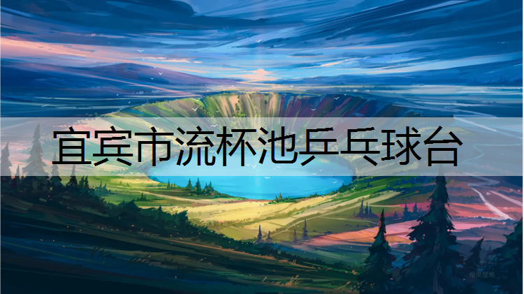 宜宾市流杯池乒乓球台