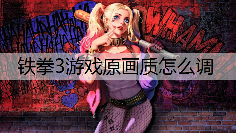 铁拳3游戏原画质怎么调