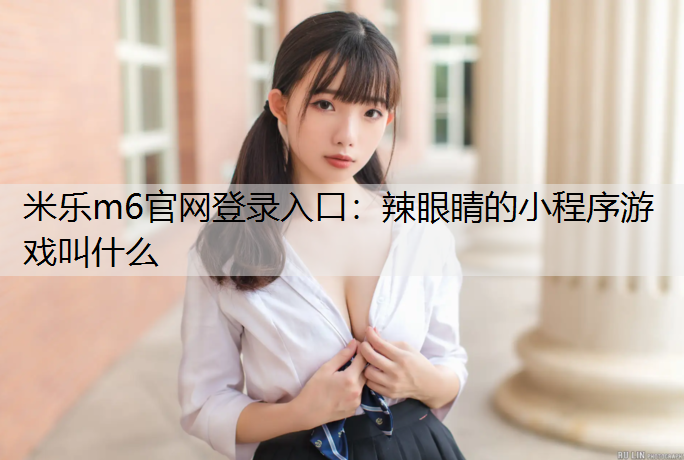 辣眼睛的小程序游戏叫什么